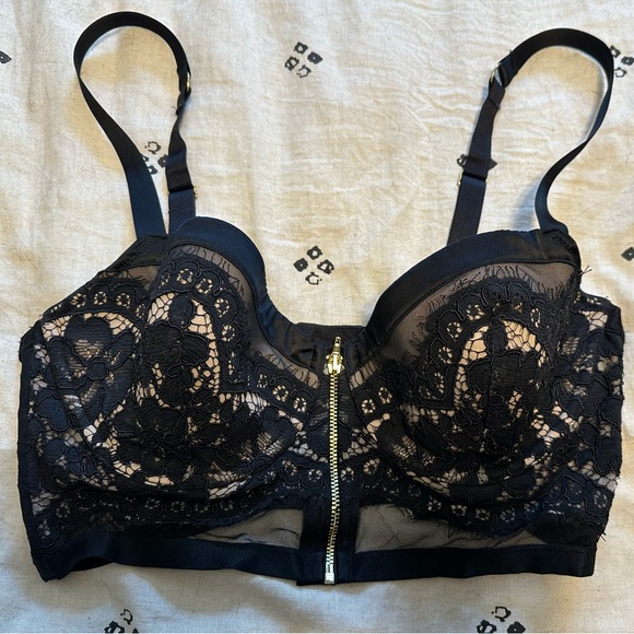 Victoria’s Secret Lined Demi Long-Line Bra - Picture 1 of 3